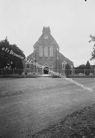 CHURCH DAMAGED BY LIGHTNING